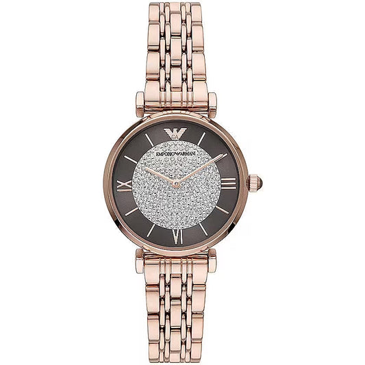 Orologio da donna elegante tonalità oro rosa Emporio Armani