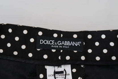 Dolce &amp; Gabbana Элегантные брюки в горошек с высокой талией