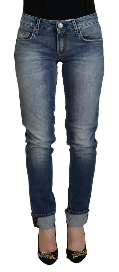 Jeans in denim Acht eleganti e skinny a vita bassa