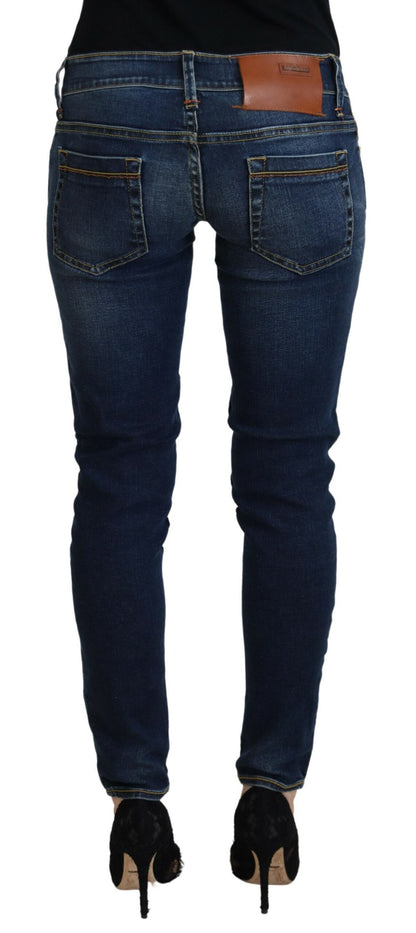 Denim skinny Acht Chic a vita bassa