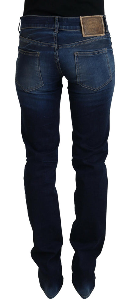 Just Cavalli Chic Low Waist Denim Pants in Blue