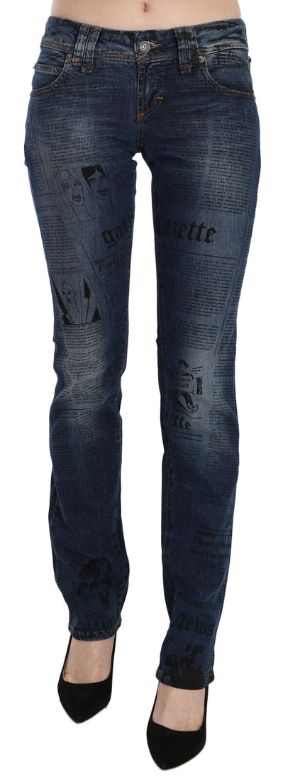 Jeans skinny John Galliano Chic Blue Gazette