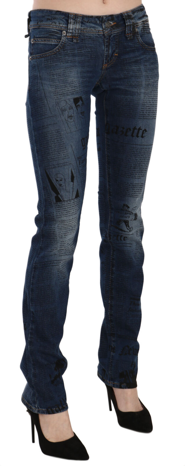 Jeans skinny John Galliano Chic Blue Gazette