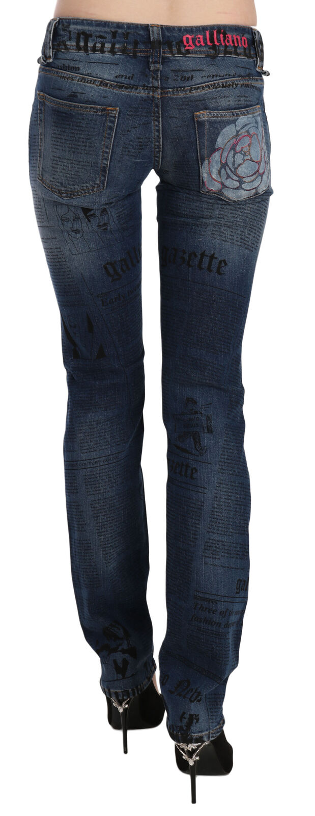 Jeans skinny John Galliano Chic Blue Gazette