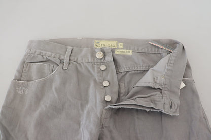 Jeans Acht eleganti e regolari in denim grigio