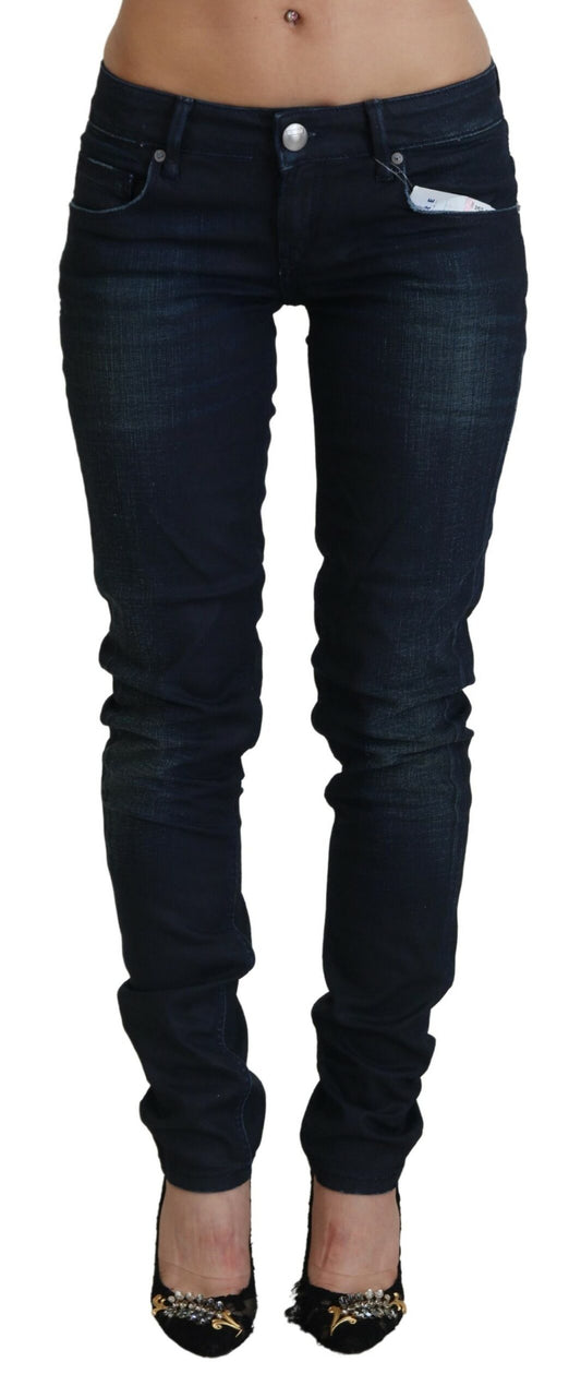 Jeans Acht slim fit in denim di cotone