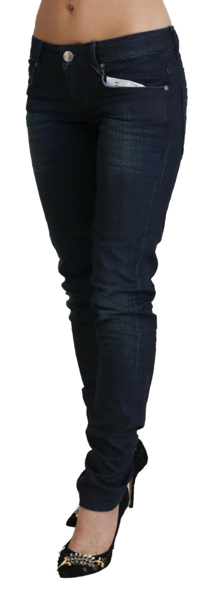 Jeans Acht slim fit in denim di cotone