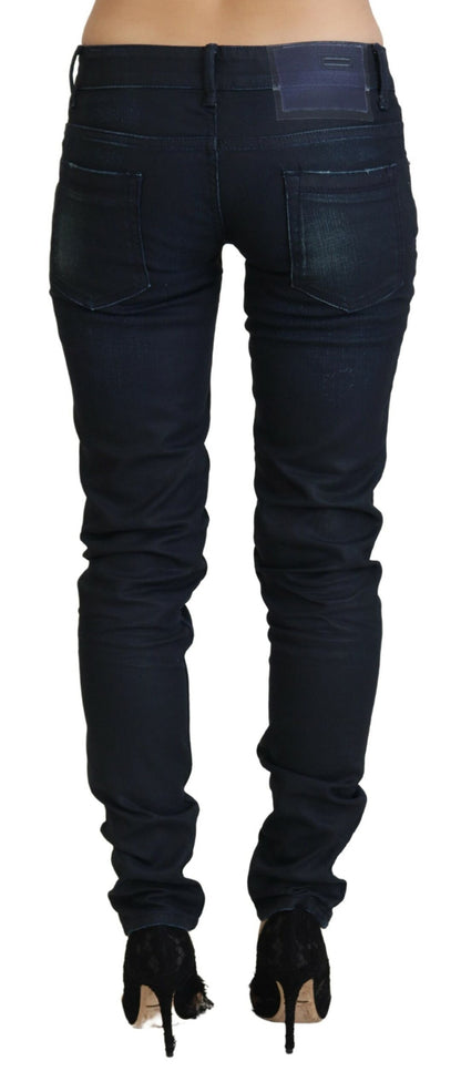 Jeans Acht slim fit in denim di cotone