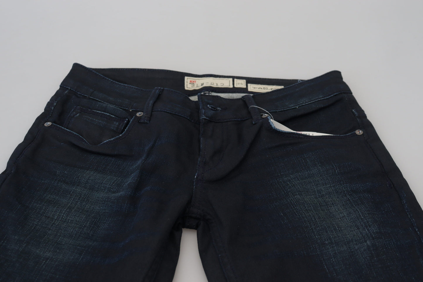 Jeans Acht slim fit in denim di cotone