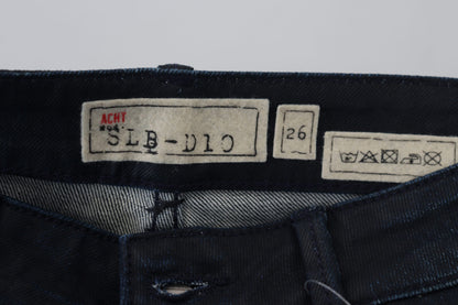 Jeans Acht slim fit in denim di cotone