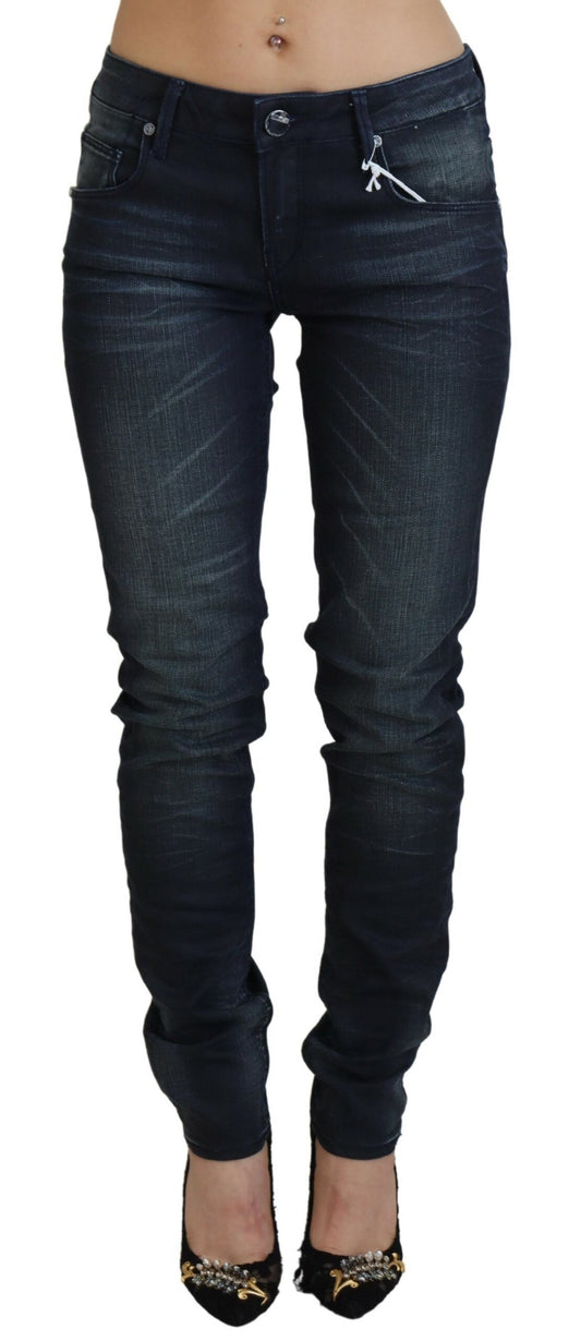 Jeans Acht Chic in denim slim fit a vita bassa