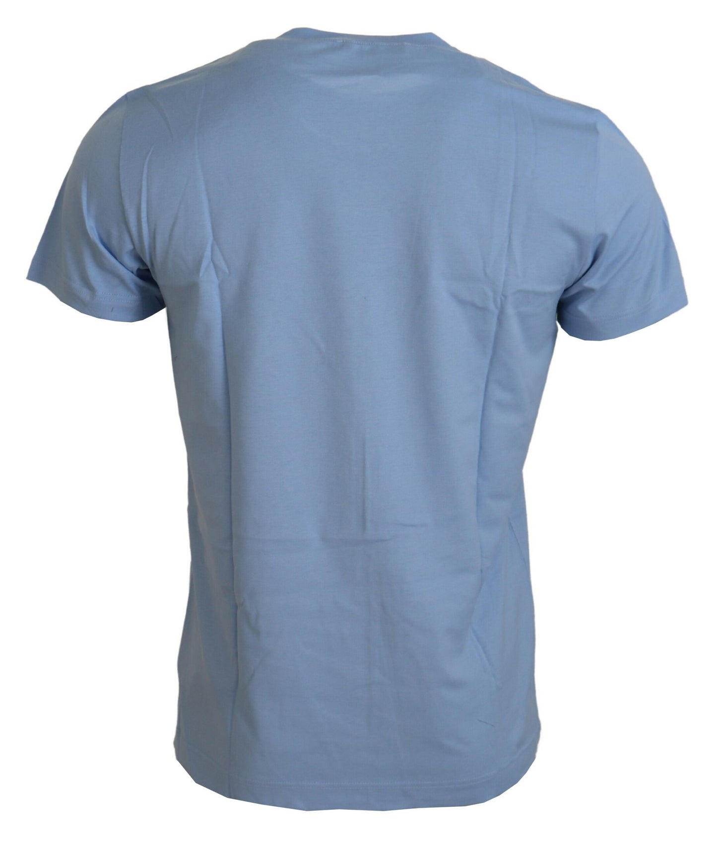 Dolce &amp; Gabbana T-shirt elegante in cotone azzurro