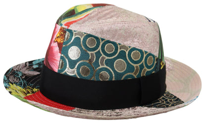 Dolce &amp; Gabbana Cappellino Fedora multicolore eclettico chic