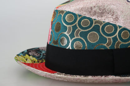 Dolce &amp; Gabbana Cappellino Fedora multicolore eclettico chic