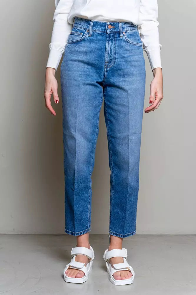 Don The Fuller Elevated Blue Denim a vita alta da donna