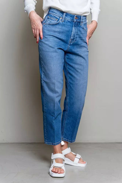 Don The Fuller Elevated Blue Denim a vita alta da donna