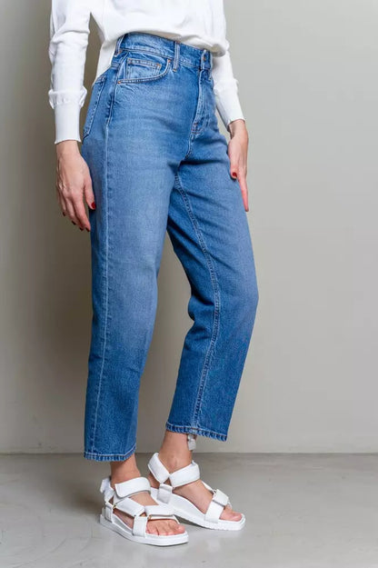 Don The Fuller Elevated Blue Denim a vita alta da donna