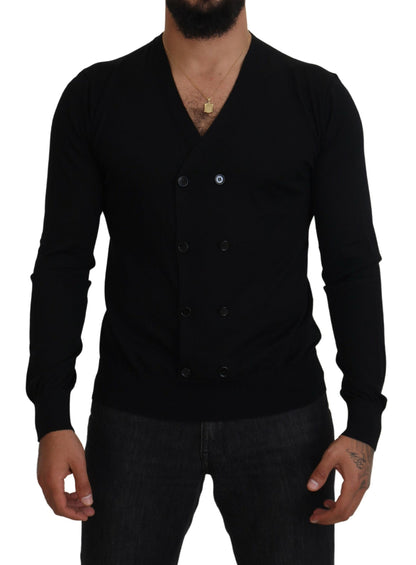 Dolce &amp; Gabbana Elegante Maglione Cardigan in Cashmere