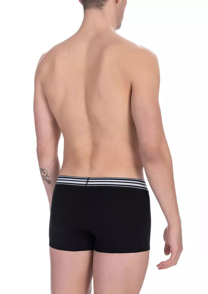 Bikkembergs Boxer Uomo Cotone Nero