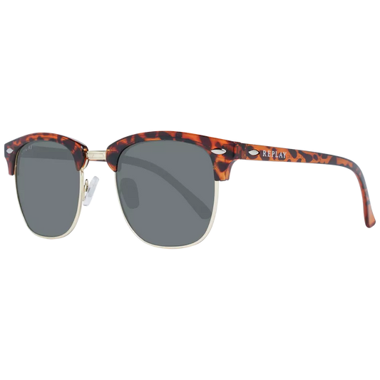 Replay Brown Unisex Sunglasses