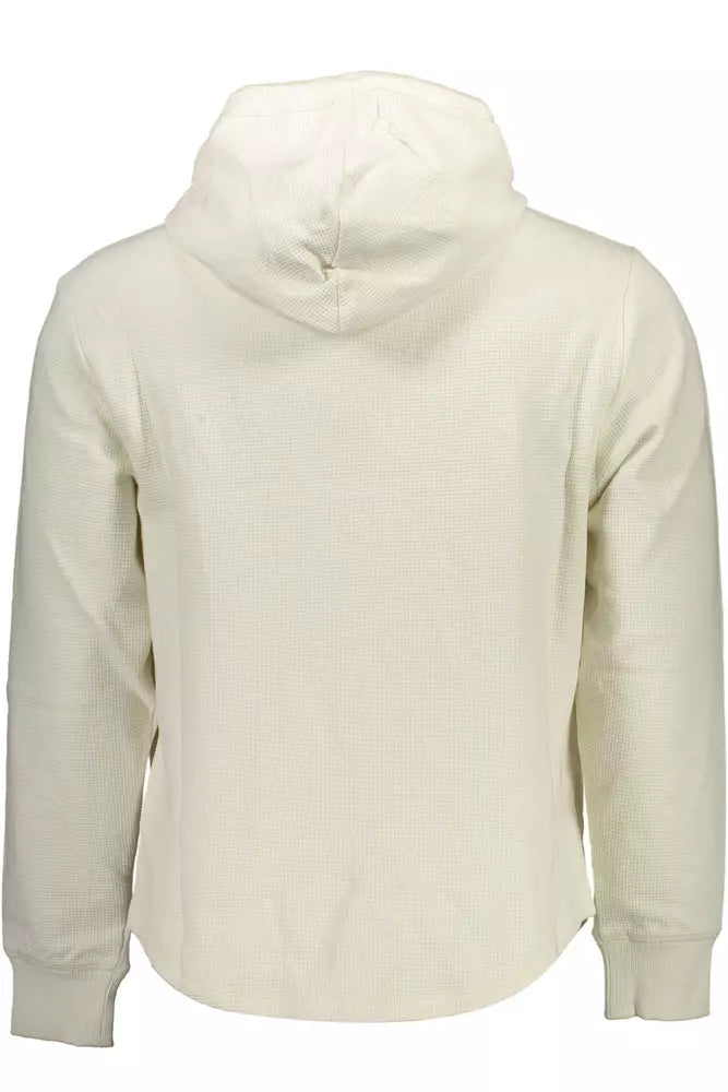 Calvin Klein White Cotton Men Sweater