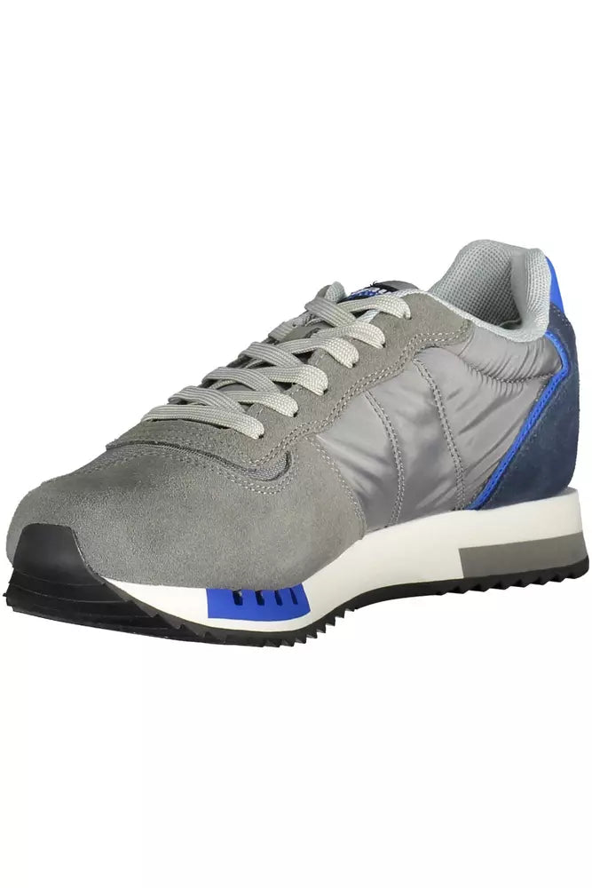 Blauer Gray Leather Men Sneaker