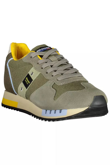 Sneaker Blauer Emerald Elegance con dettagli a contrasto