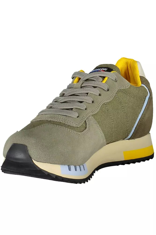 Sneaker Blauer Emerald Elegance con dettagli a contrasto