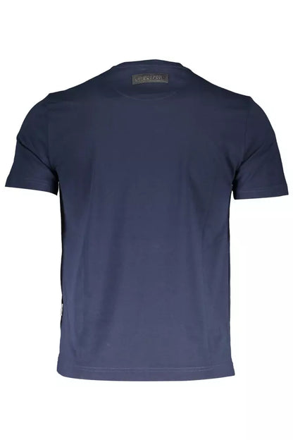 T-shirt girocollo stampata blu brillante Plein Sport