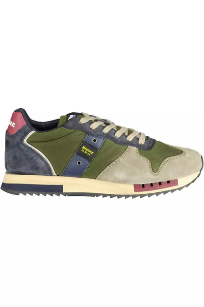 Scarpe da ginnastica sportive stringate Blauer Sleek verde