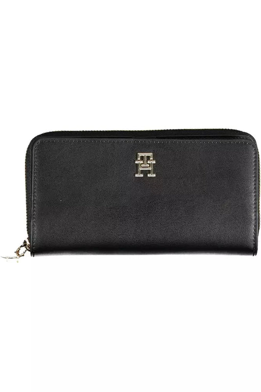 Tommy Hilfiger Black Polyethylene Women Wallet