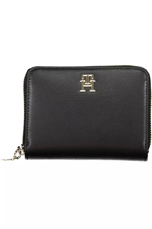 Tommy Hilfiger Black Polyethylene Women Wallet