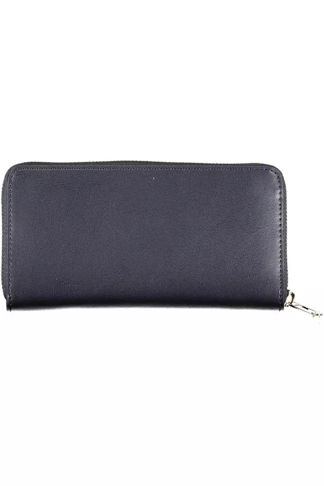 Tommy Hilfiger Blue Polyethylene Women Wallet