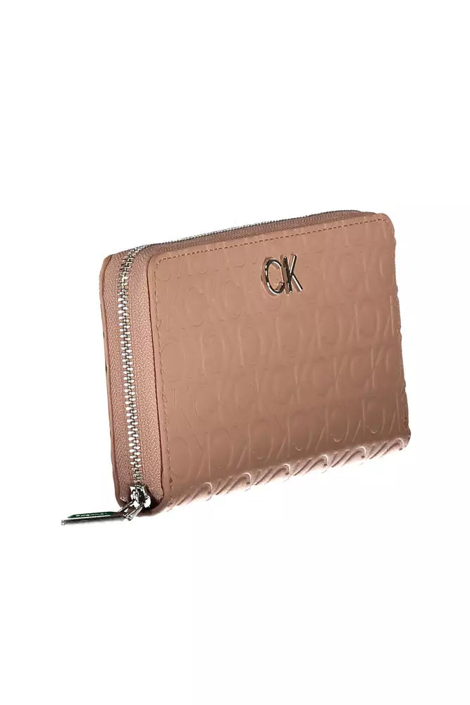 Calvin Klein Pink Polyester Women Wallet