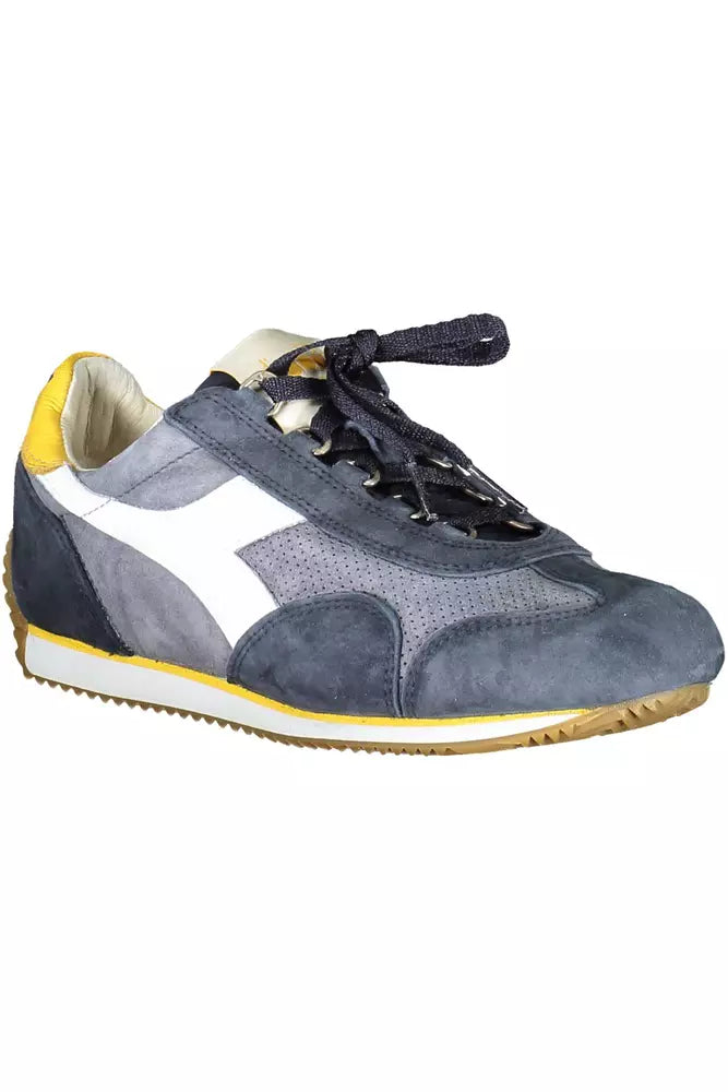 Спортивные кроссовки Diadora Contemporary Blue на шнуровке