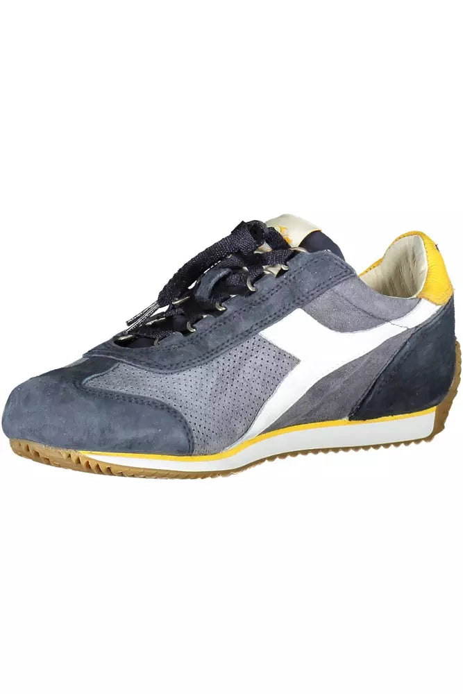 Спортивные кроссовки Diadora Contemporary Blue на шнуровке