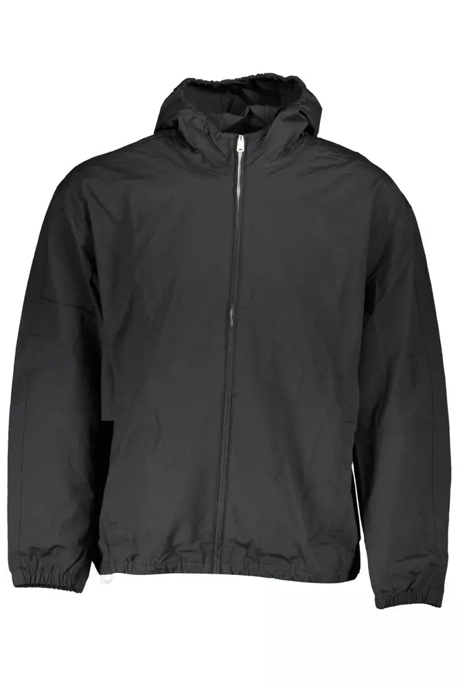 Calvin Klein Black Cotton Men Jacket