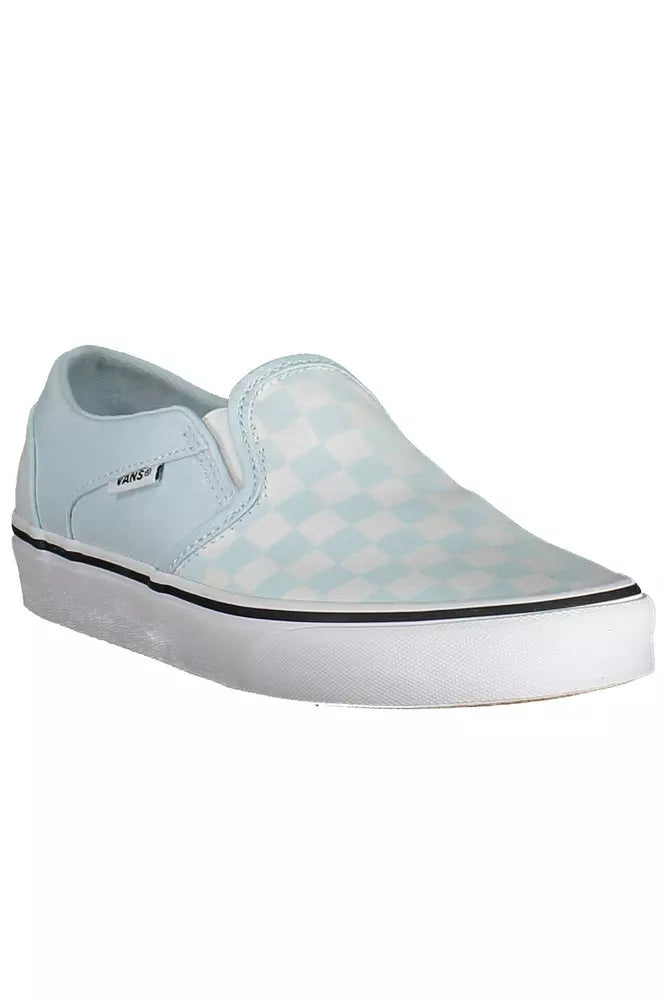 Vans Chic Scarpe da ginnastica sportive azzurre con logo in risalto