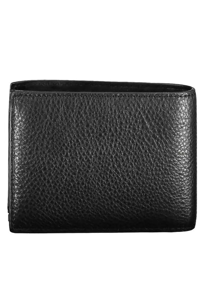 Calvin Klein Sleek Black Leather RFID Wallet