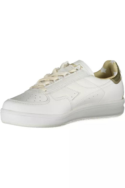 Sneakers sportive stringate bianche Diadora Sleek