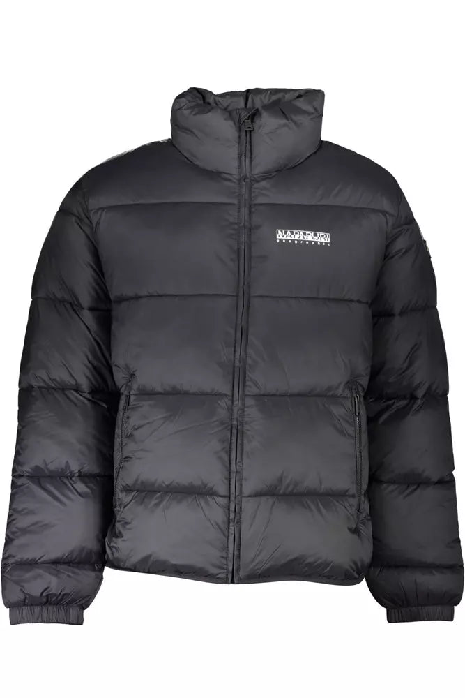 Napapijri Black Polyamide Men Jacket