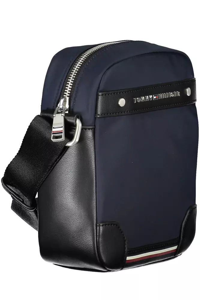 Tommy Hilfiger Blue Polyester Men Shoulder Bag