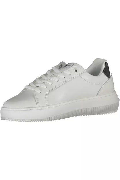 Calvin Klein White Leather Women Sneaker