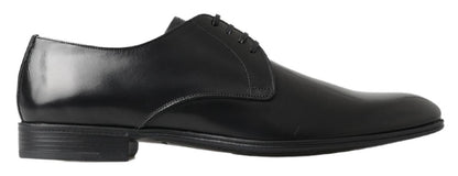 Dolce &amp; Gabbana Scarpe derby classiche in pelle nera