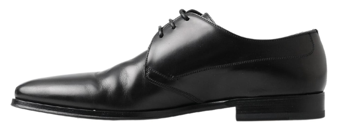 Dolce &amp; Gabbana Scarpe derby classiche in pelle nera