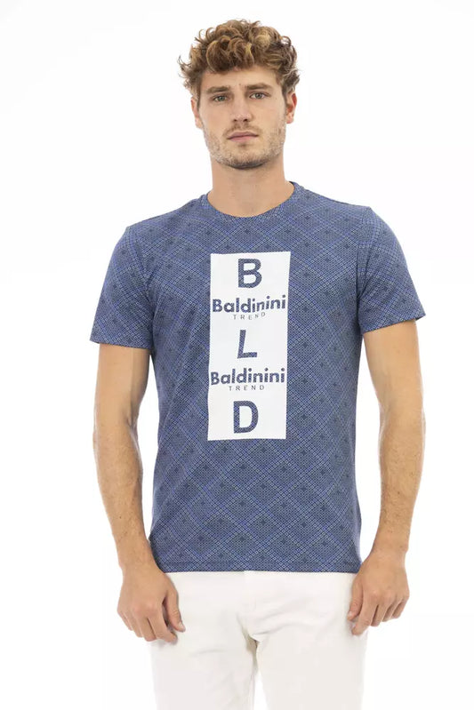 Baldinini Trend T-shirt uomo cotone blu