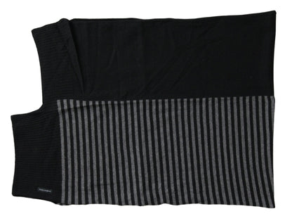 Sciarpa Elegante da Uomo in Misto Lana a Righe Dolce &amp; Gabbana