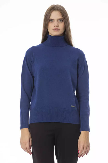 Baldinini Trend Maglione Donna Lana Blu