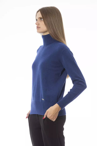 Baldinini Trend Maglione Donna Lana Blu