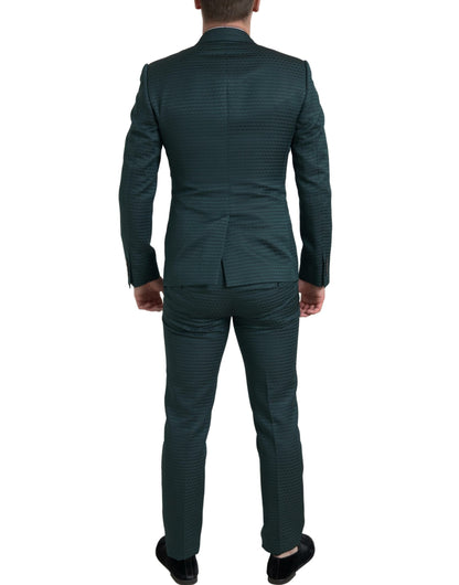 Dolce &amp; Gabbana Emerald Elegance Slim Fit Костюм-тройка